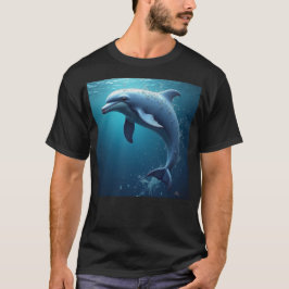 Camiseta básica oscura para hombre