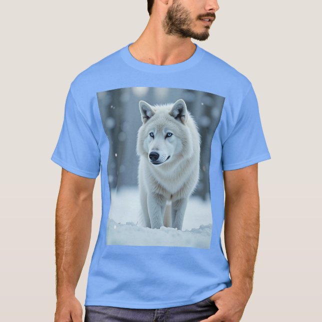Camiseta básica oscura para hombre (Anverso)