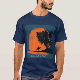 Camiseta básica oscura para hombre
