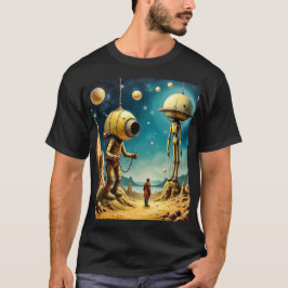 Camiseta básica oscura para hombre