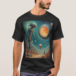 Camiseta básica oscura para hombre
