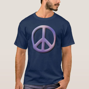 Camiseta básica oscura Peace