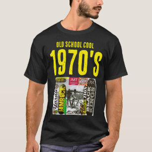 Camiseta básica oscura S 1970 COOL