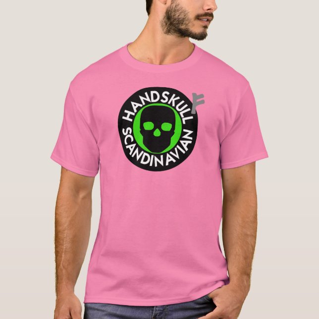 Camiseta básica P4 del bosque HANDSKULL LIV (Anverso)
