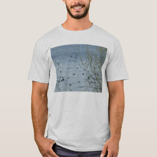 Camiseta básica para adultos Lake Birds