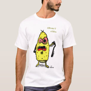 Camiseta básica para adultos Ornery Corn