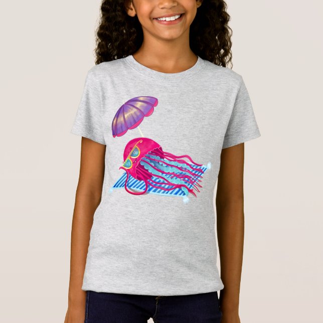 Camiseta básica para chicas (Anverso)
