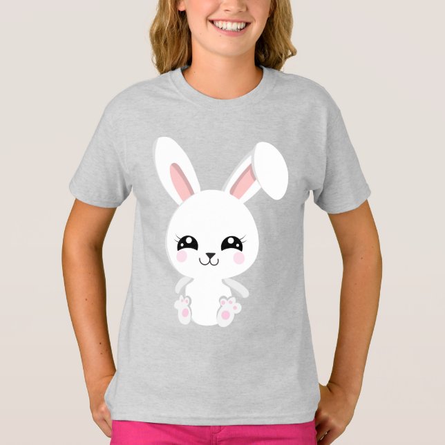 Camiseta básica para chicas (Anverso)