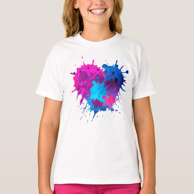 Camiseta básica para chicas (Anverso)