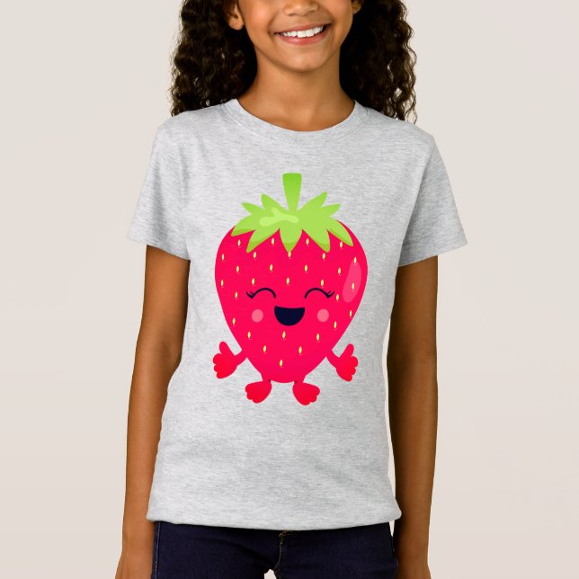 Camiseta básica para chicas (Anverso)