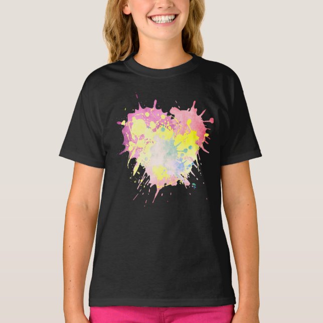 Camiseta básica para chicas (Anverso)