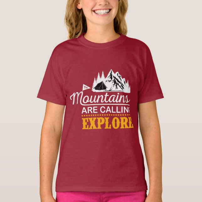 Camiseta básica para chicas (Anverso)