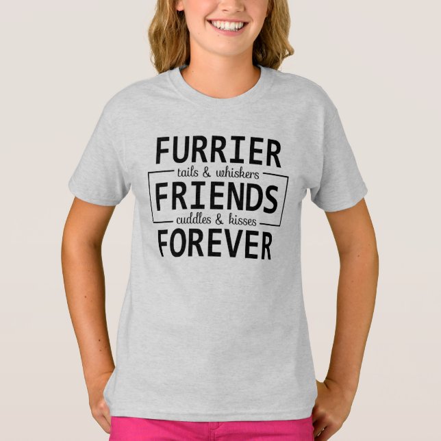 Camiseta básica para chicas (Anverso)