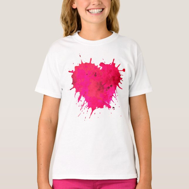 Camiseta básica para chicas (Anverso)