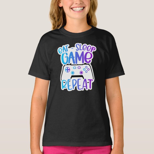 Camiseta básica para chicas (Anverso)