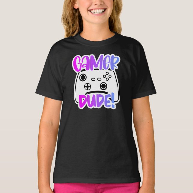 Camiseta básica para chicas (Anverso)