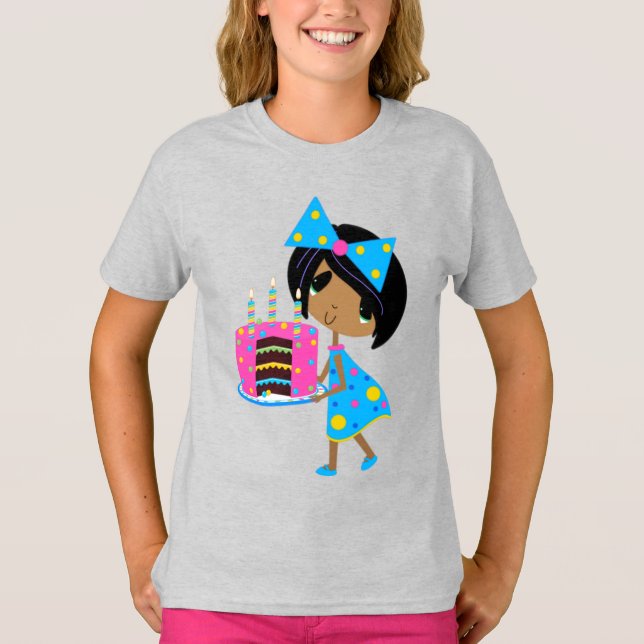 Camiseta básica para chicas (Anverso)