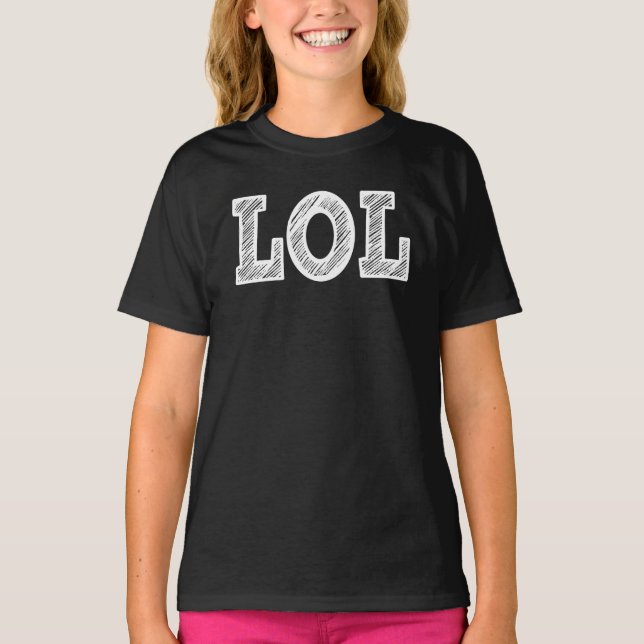 Camiseta básica para chicas (Anverso)