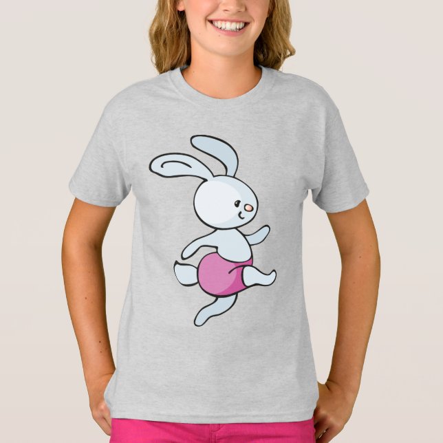 Camiseta básica para chicas (Anverso)