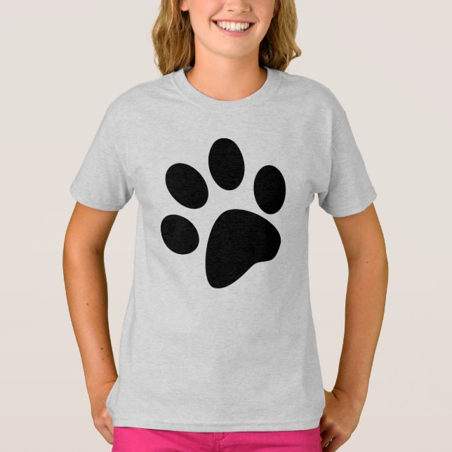 Camiseta básica para chicas (Anverso)