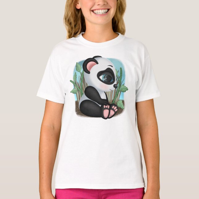 Camiseta básica para chicas (Anverso)