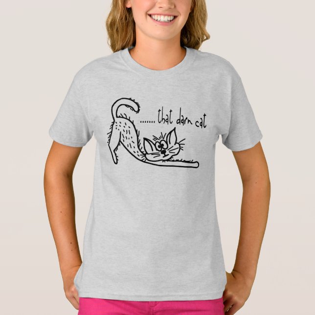 Camiseta básica para chicas (Anverso)