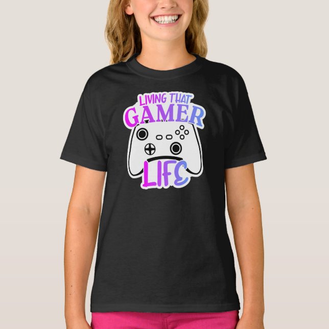 Camiseta básica para chicas (Anverso)