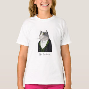 Camiseta básica para Chicas de FOOTMAN CAT