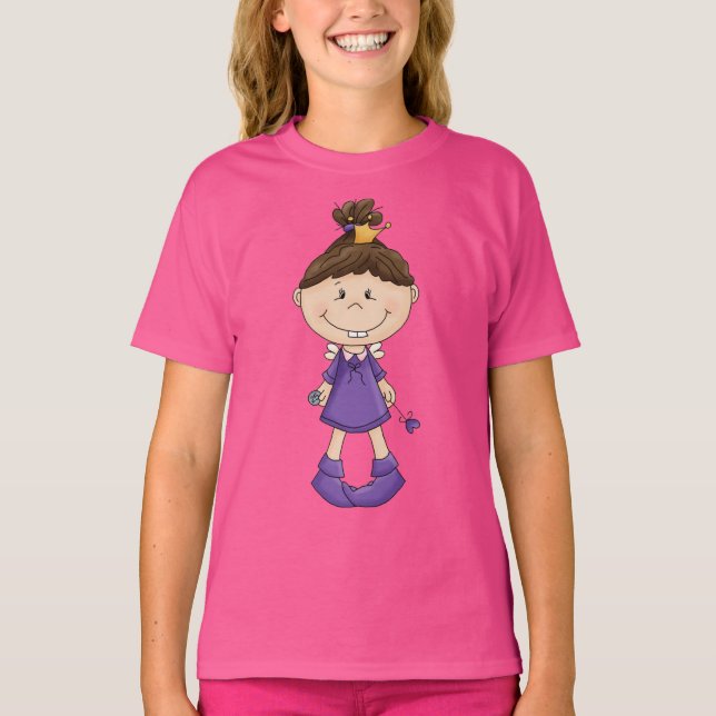 Camiseta básica para Chicas de hadas (Anverso)