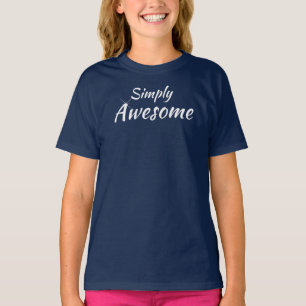 Camiseta básica para Chicas simplemente alucinante