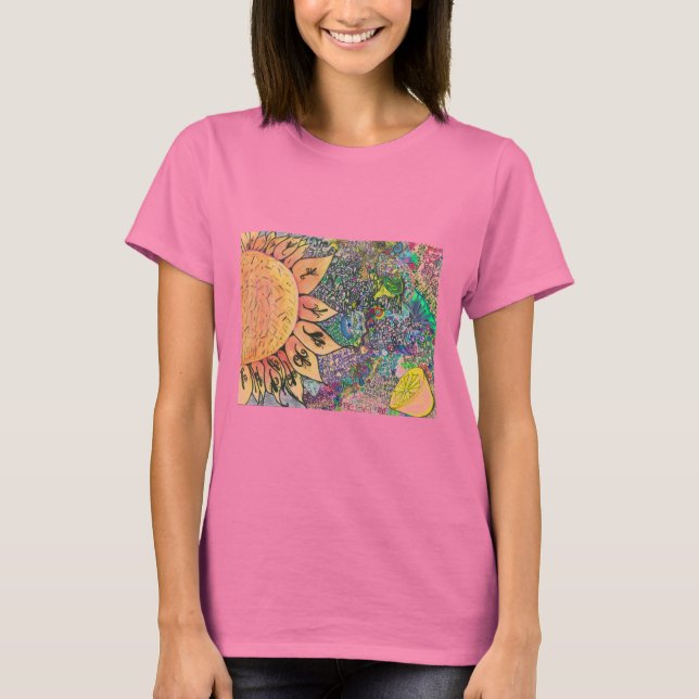 Camiseta básica para damas (Anverso)