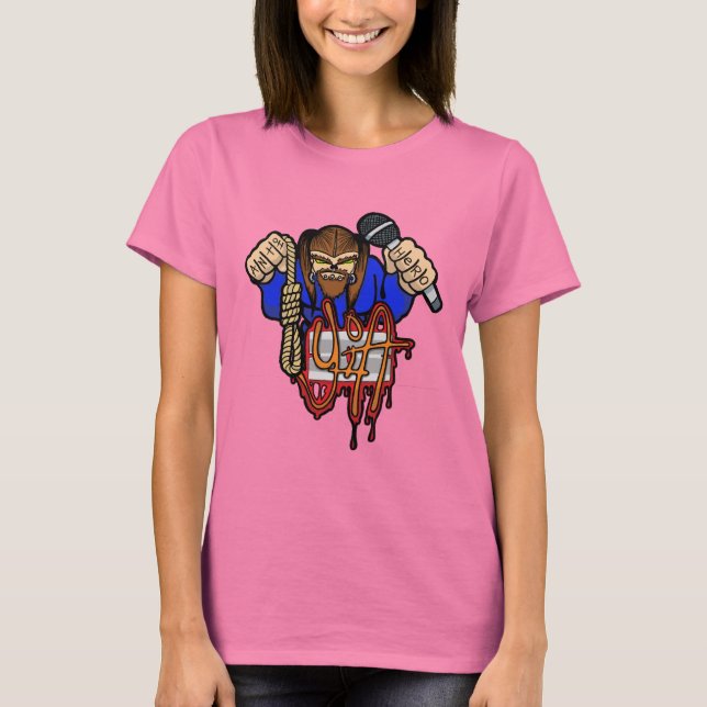 Camiseta básica para damas (Anverso)