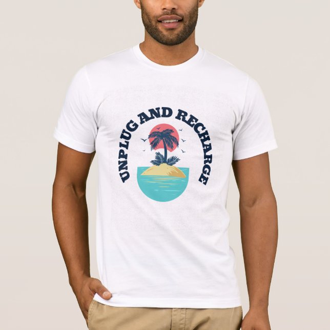 Camiseta básica para hombre (Anverso)