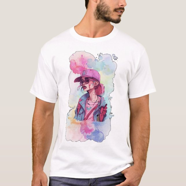 Camiseta básica para hombre (Anverso)