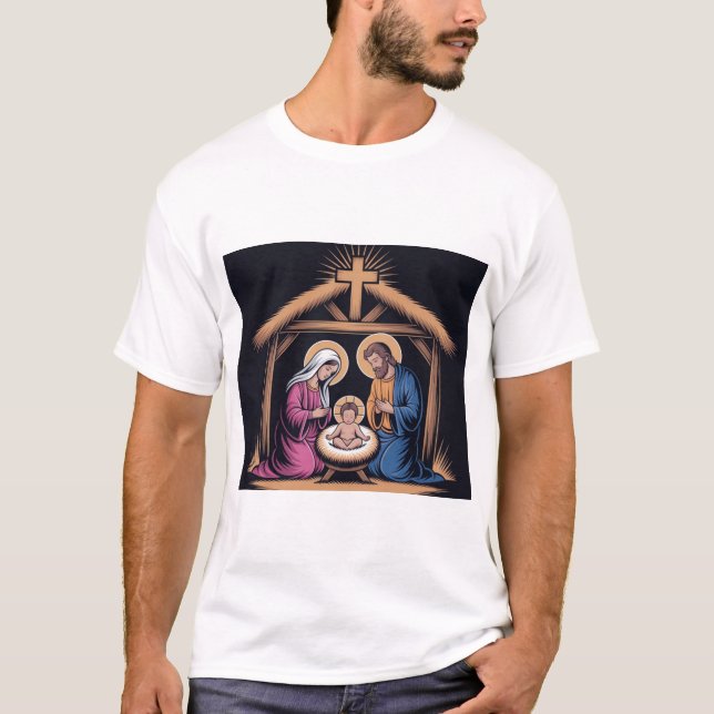 Camiseta básica para hombre (Anverso)