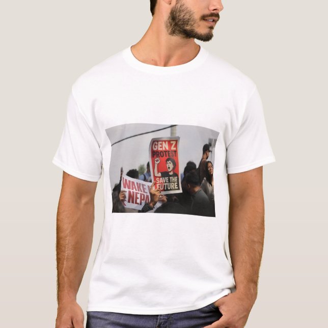 Camiseta básica para hombre (Anverso)