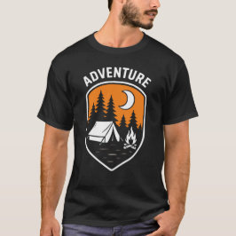 Camiseta básica para hombre Adventure