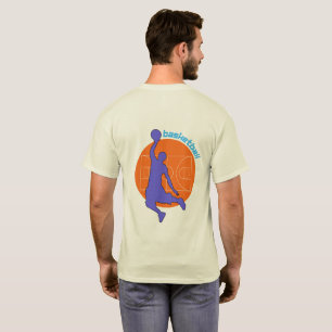 Camiseta básica para hombre Basketball Be Loud Be