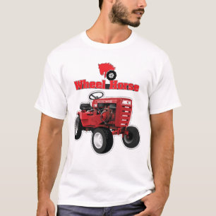 Camiseta básica para hombre del arte del tractor