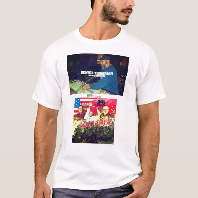 Camiseta básica para hombre DENNIS THOMPSON (Anverso)