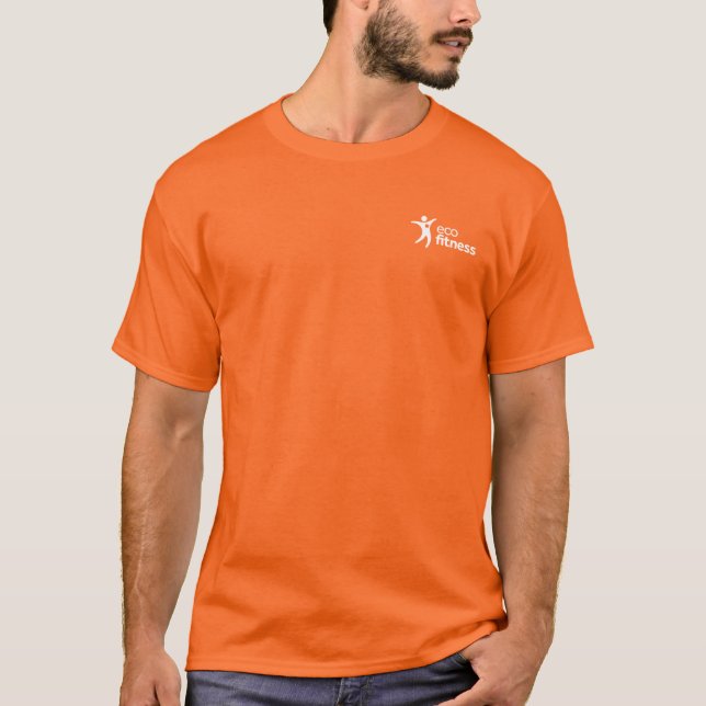 Camiseta básica para hombre | Eco Fitness (Anverso)