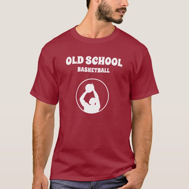 Camiseta básica para hombre | Escuela secundaria (Anverso)