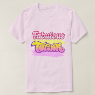 Camiseta básica para hombre Fabulous Twink Pride