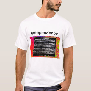 Camiseta básica para hombre Independence jGibney