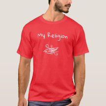 Camiseta básica para hombre | Mi religión