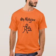 Camiseta básica para hombre | Mi religión 6