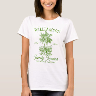 Camiseta básica para hombre para Reunión Familiar 