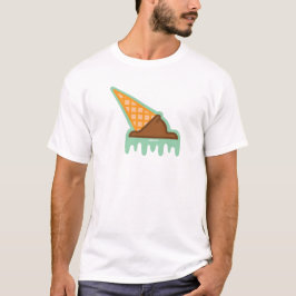 Camiseta básica para hombre Situación Pegajosa
