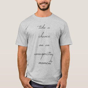 Camiseta básica para hombre Take A Chance