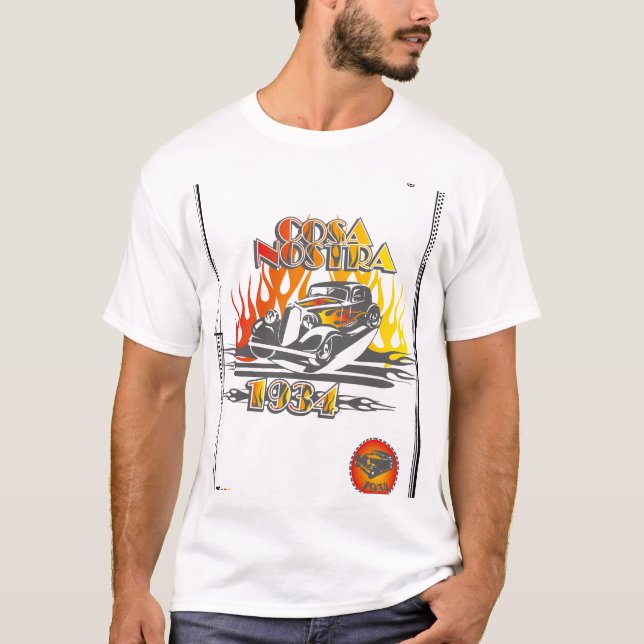Camiseta básica para hombres (Anverso)
